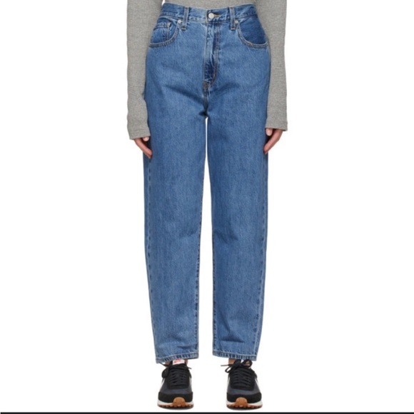 Levi's Denim - Levi's High Loose Taper Blue Denim Jeans